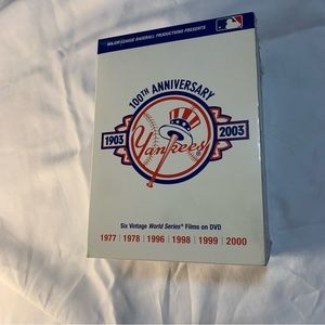 Yankees World Series DVDs